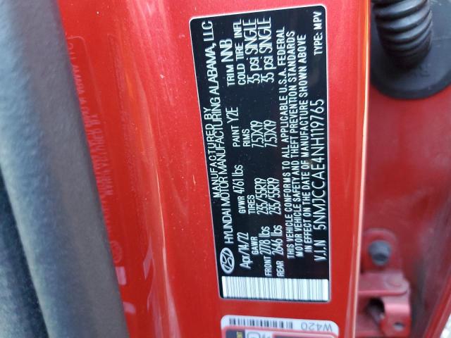 2022 HYUNDAI TUCSON SEL - 5NMJCCAE4NH119765