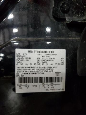 2018 FORD EDGE SE - 2FMPK4G99JBC55763