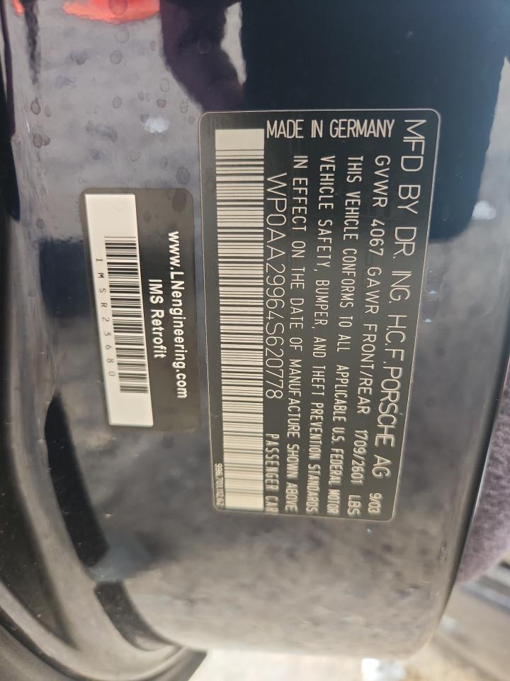 Lot #3263681703 2004 PORSCHE 911 CARRER