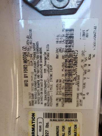 2018 LINCOLN MKZ SELECT 3LN6L5D97JR608425