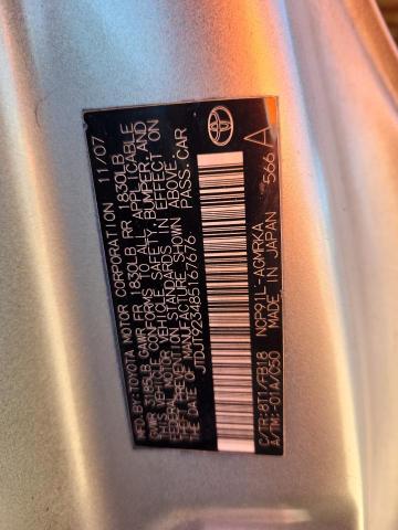 2008 TOYOTA YARIS #3273915832