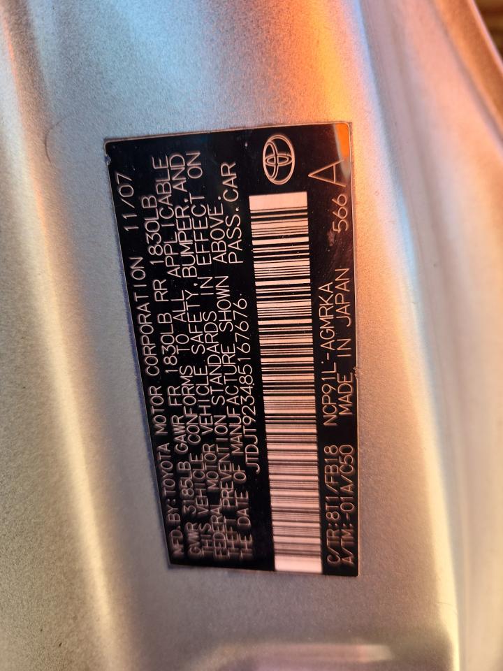 Lot #3273915832 2008 TOYOTA YARIS