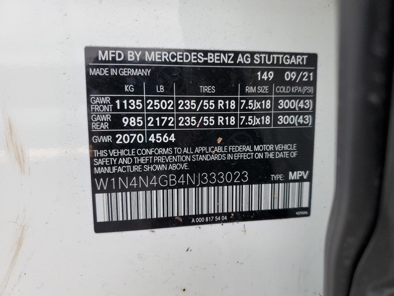 MERCEDES-BENZ GLA-CLASS 250