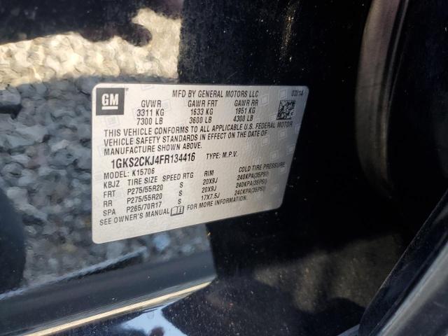 2015 GMC YUKON DENA - 1GKS2CKJ4FR134416