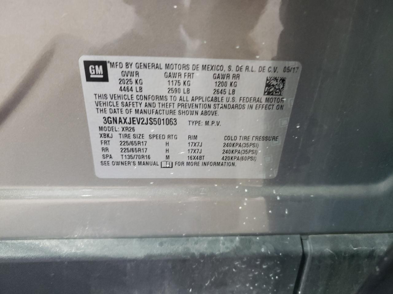 CHEVROLET EQUINOX LT