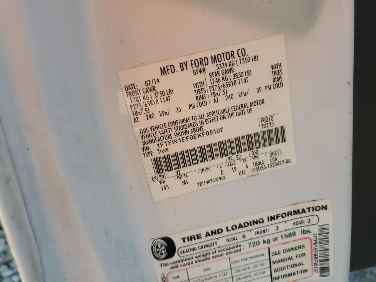 FORD F-150 SUPERCREW