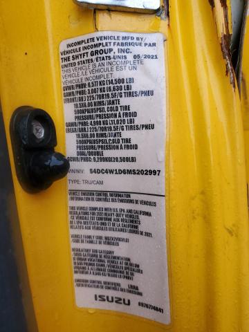 2021 ISUZU NPR HD #3287173281