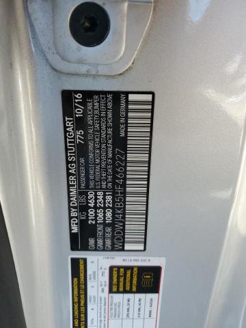 2017 MERCEDES-BENZ C 300 4MAT WDDWJ4KB5HF466227