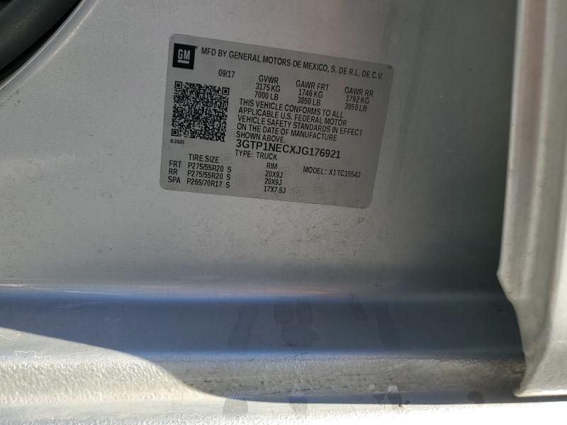 2018 GMC SIERRA C15 #3305681740