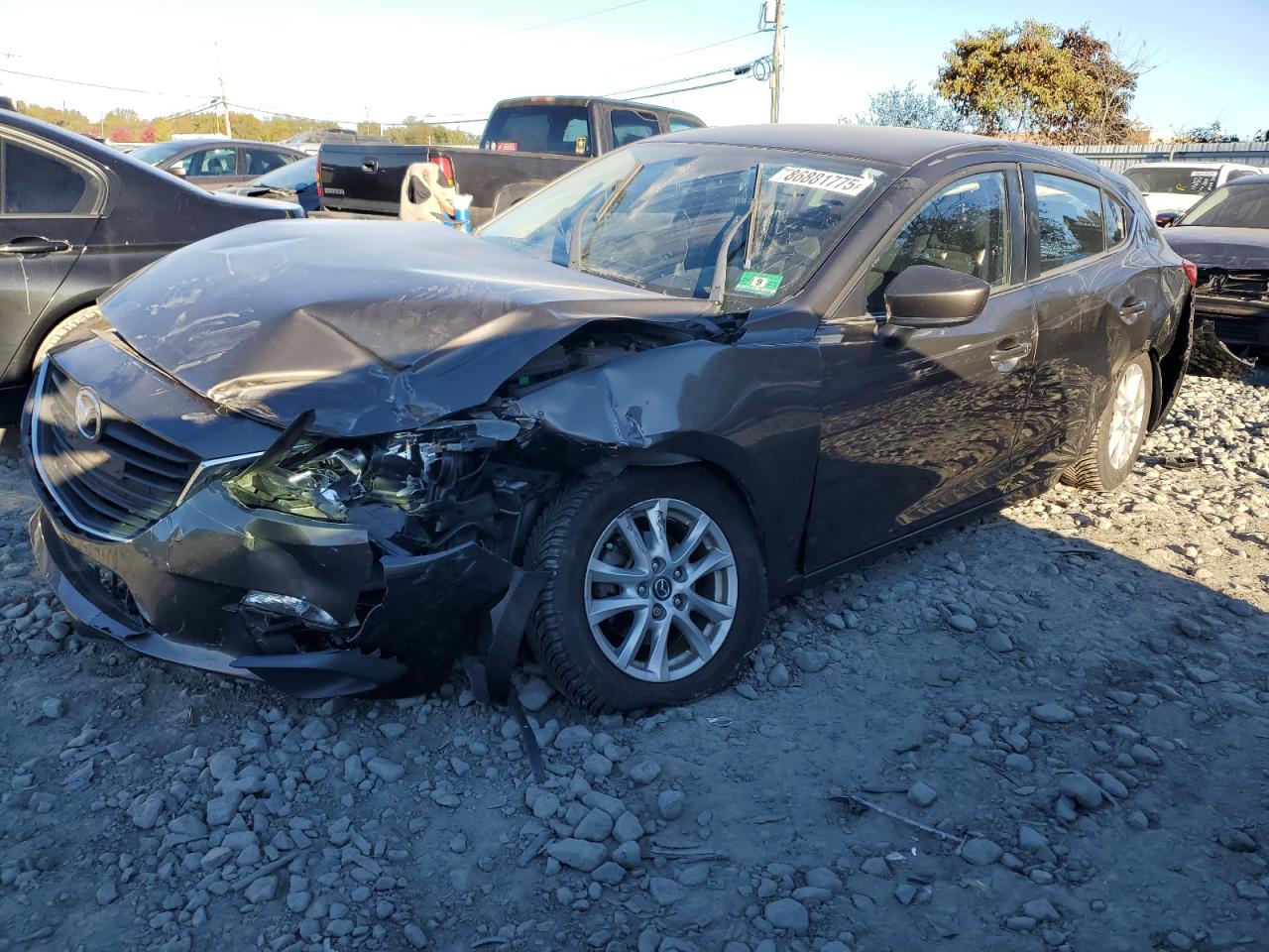 Lot #3290276207 2014 MAZDA 3 TOURING