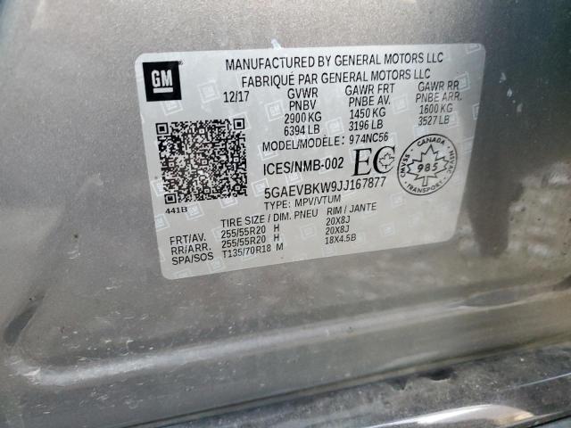 2018 BUICK ENCLAVE PR #3294549642