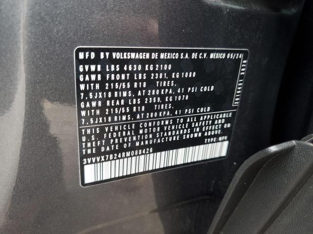 2024 VOLKSWAGEN TAOS SE #3284790520