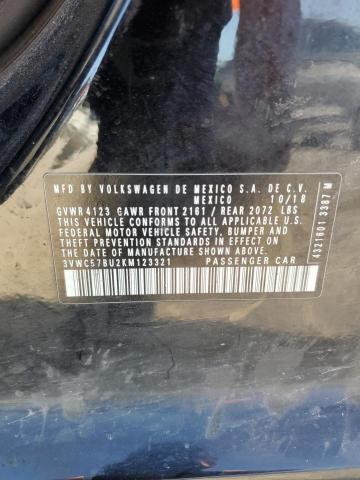 2019 VOLKSWAGEN JETTA S - 3VWC57BU2KM123321