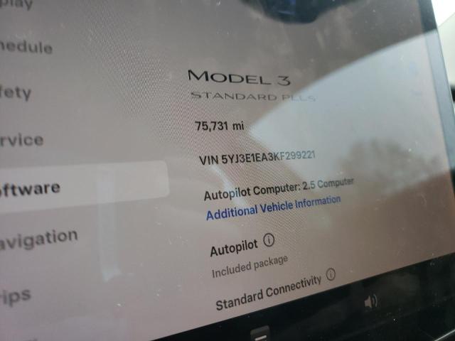 2019 TESLA MODEL 3 - 5YJ3E1EA3KF299221