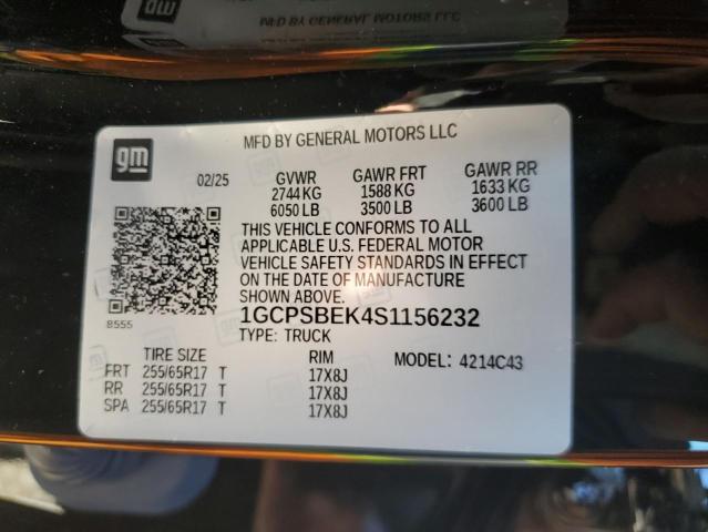 2025 CHEVROLET COLORADO #3291201966