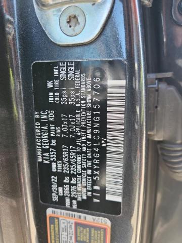 2022 KIA SORENTO LX #3287643012