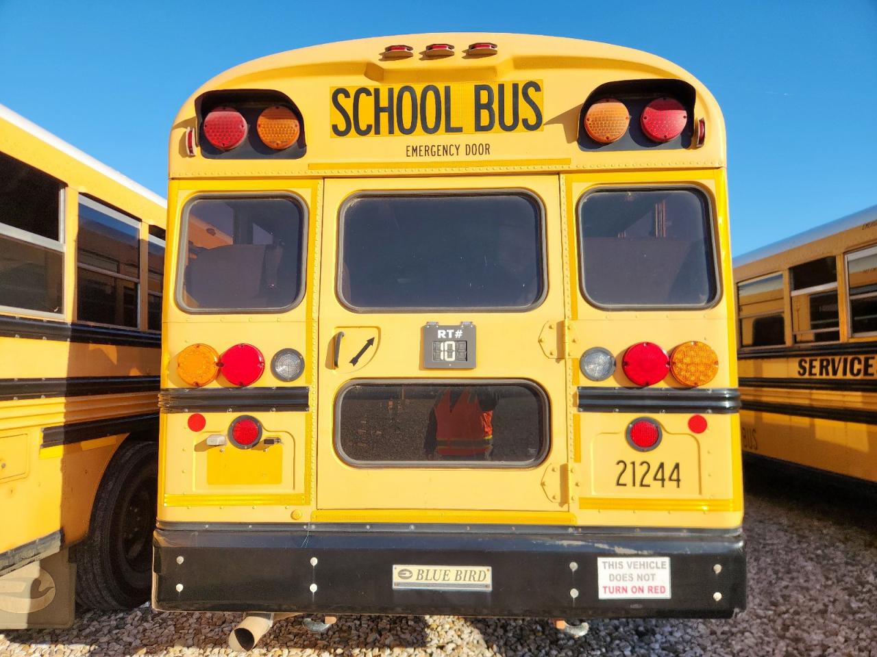 Lot #3305292300 2012 BLUE BIRD SCHOOL BUS