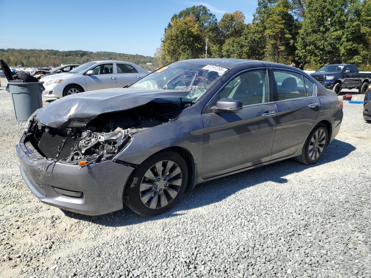 Lot #3287727171 2015 HONDA ACCORD EX