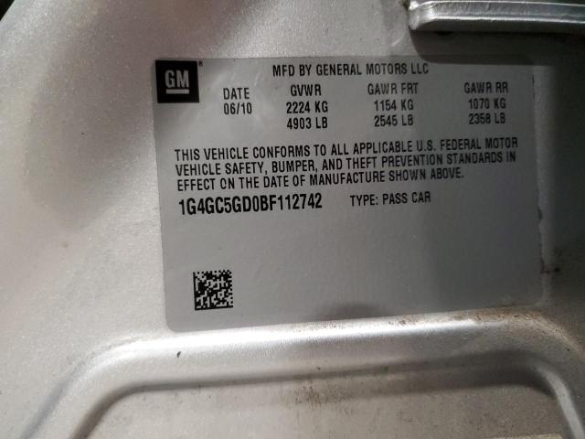 2011 BUICK LACROSSE C #3282472588