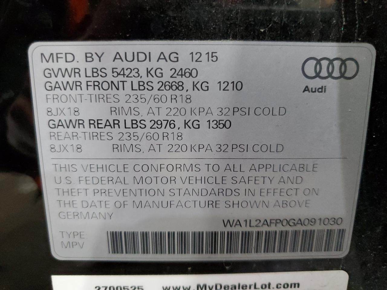 AUDI Q5 PREMIUM PLUS