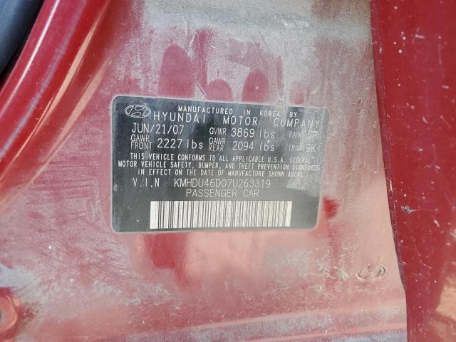 2007 HYUNDAI ELANTRA GL #3286729295