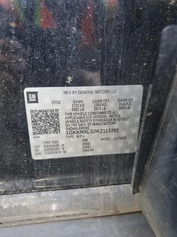 2019 GMC ACADIA DEN #3278931050