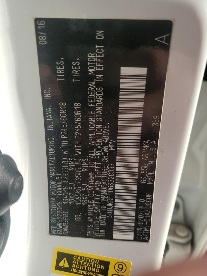 TOYOTA HIGHLANDER XLE