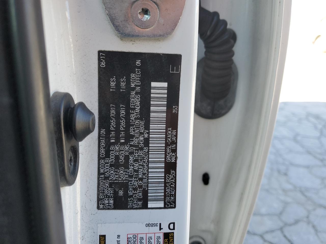 TOYOTA 4RUNNER SR5/SR5 PREMIUM