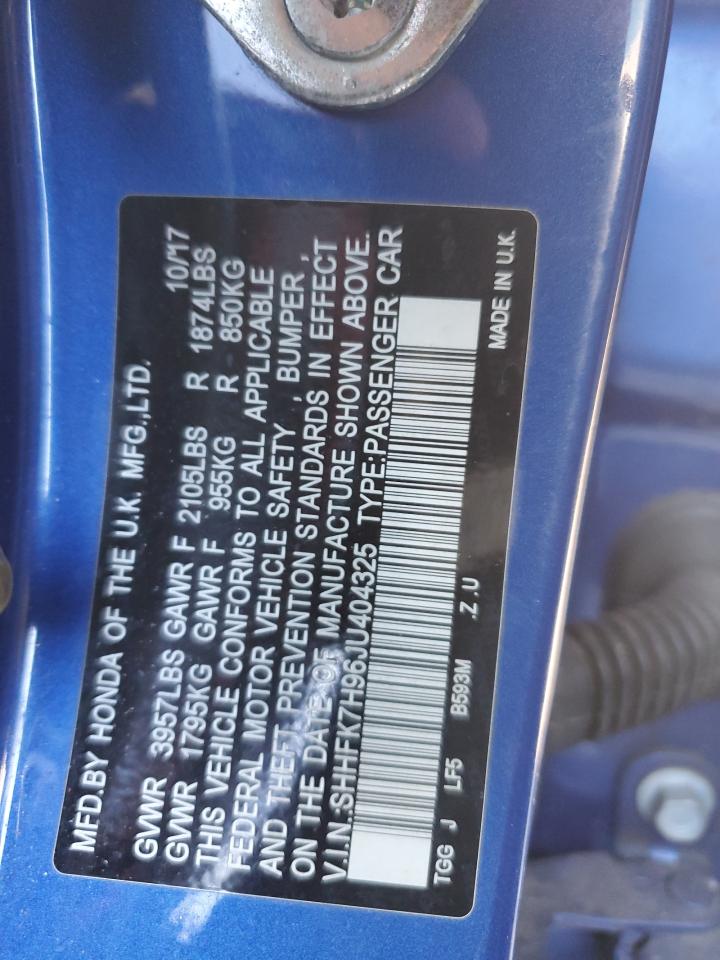 HONDA CIVIC SPORT TOURING