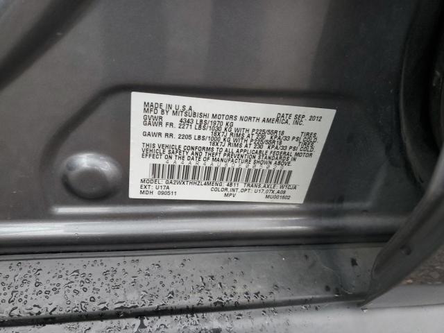 2013 MITSUBISHI OUTLANDER #3290396764