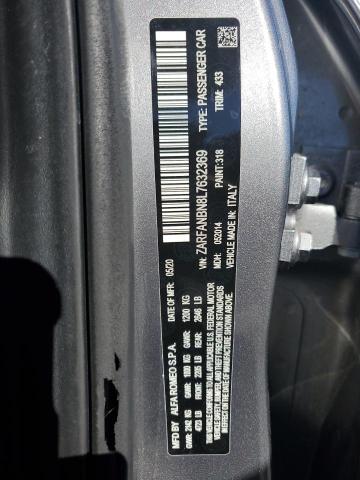 2020 ALFA ROMEO GIULIA TI ZARFANBN8L7632369