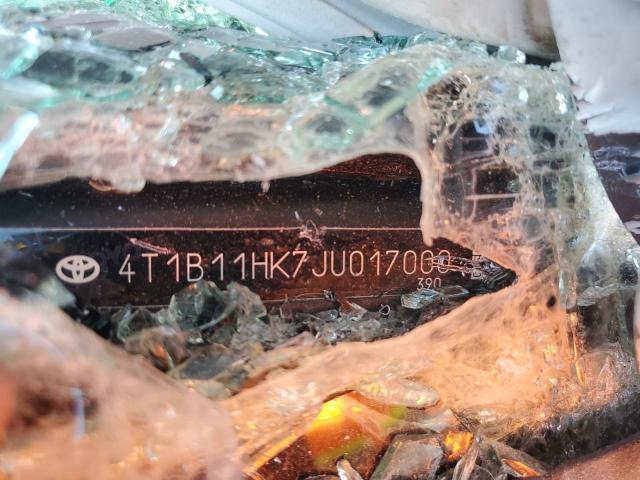 2018 TOYOTA CAMRY L 4T1B11HK7JU017000