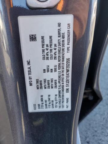 2022 TESLA MODEL 3 #3296444654