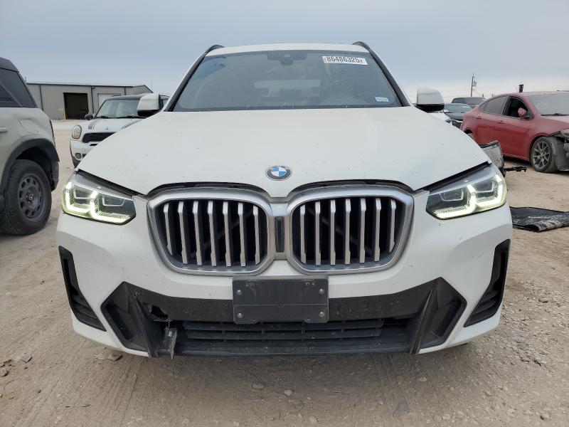 2022 BMW X3 XDRIVE30I 5UX53DP03N9K25802