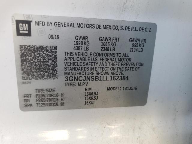 2020 CHEVROLET TRAX LS #3301862965