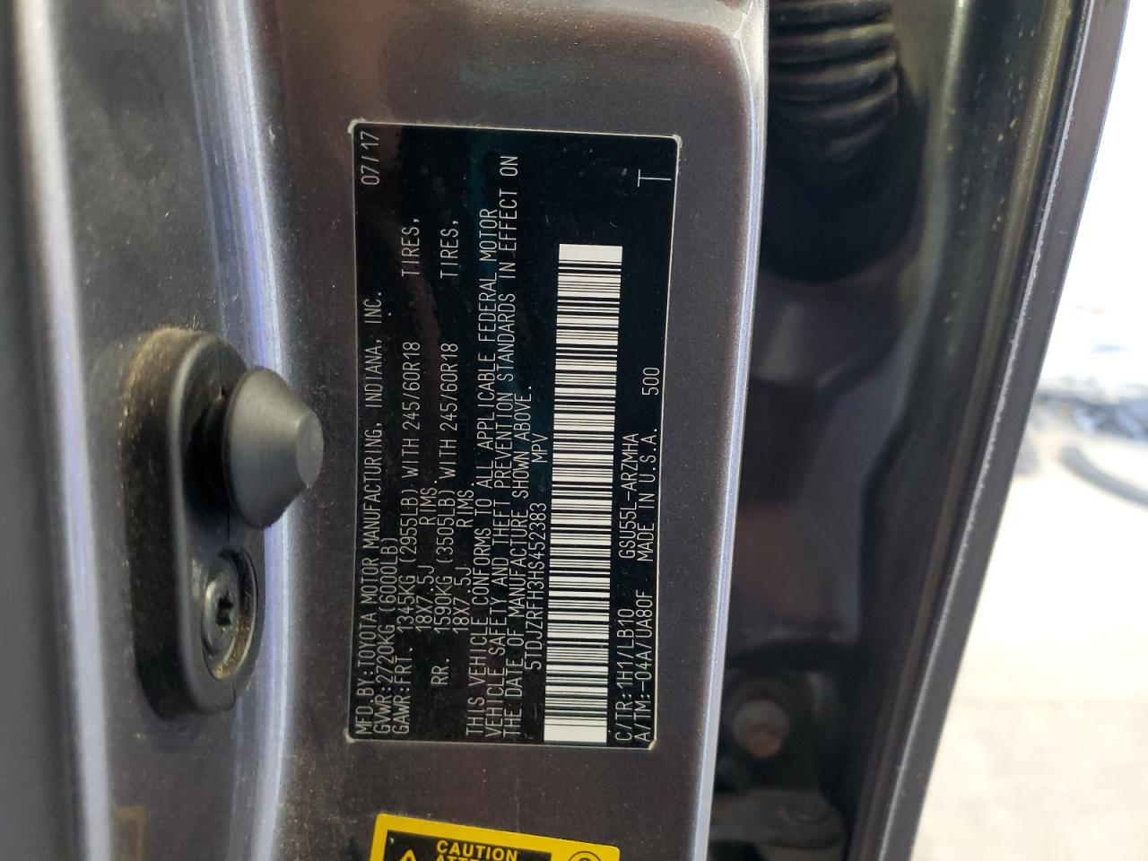 TOYOTA HIGHLANDER SE