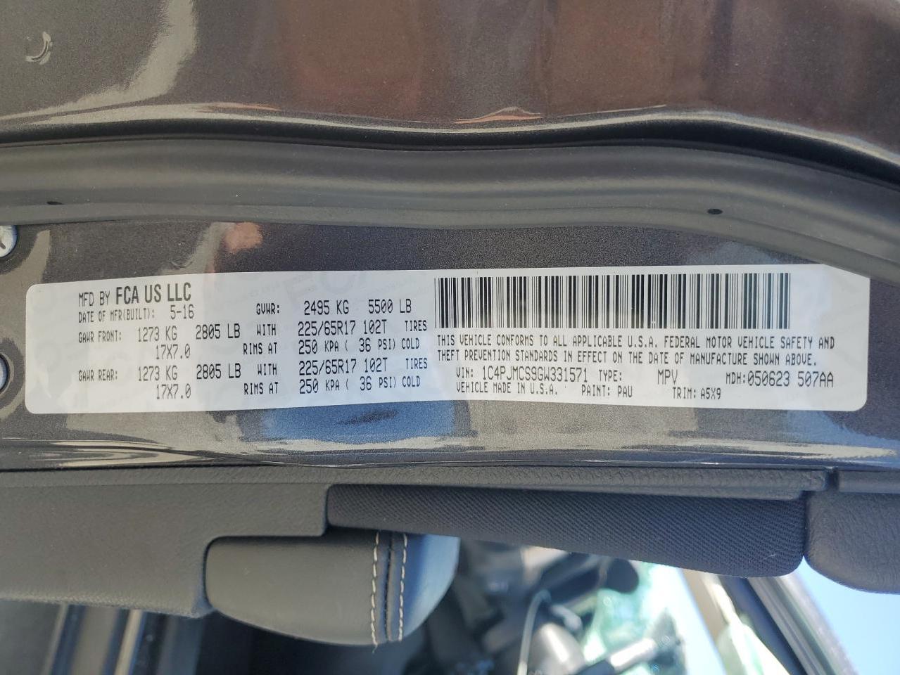 JEEP GRAND CHEROKEE LATITUDE