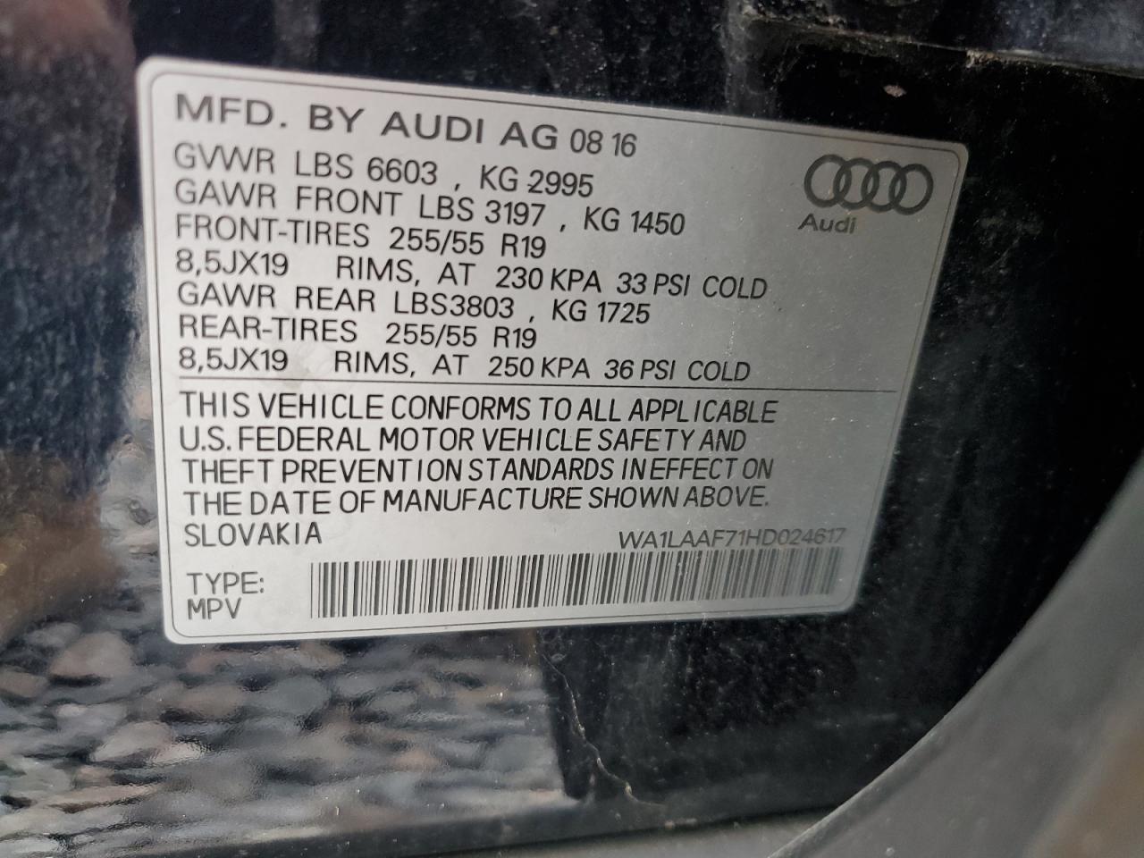 AUDI Q7 PREMIUM PLUS