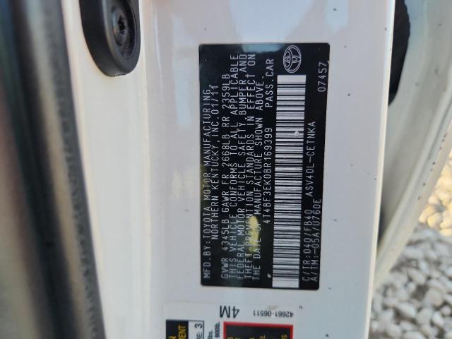 2011 TOYOTA CAMRY BASE - 4T4BF3EK0BR169399