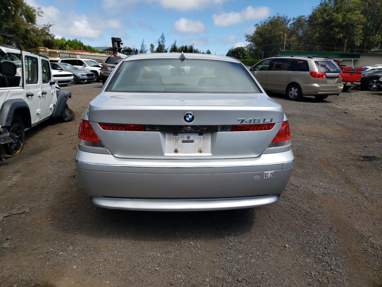 Lot #3275187182 2003 BMW 745 LI