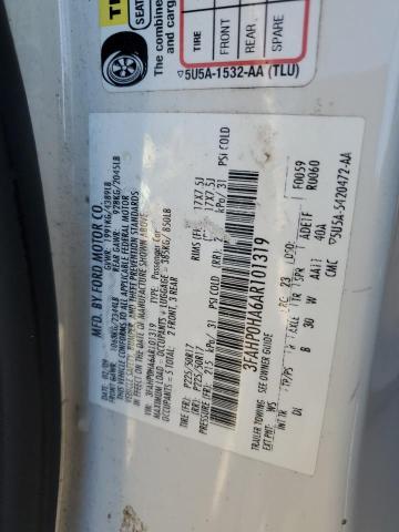 2010 FORD FUSION SE - 3FAHP0HA6AR101319