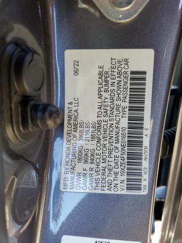 2022 HONDA INSIGHT EX #3302932602
