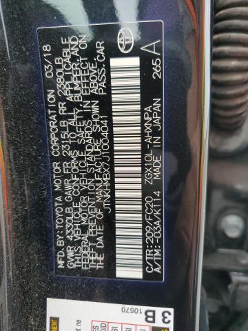 2018 TOYOTA C-HR XLE #3282528896