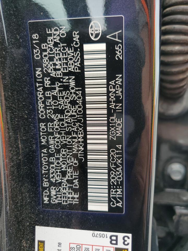 Lot #3282528896 2018 TOYOTA C-HR XLE