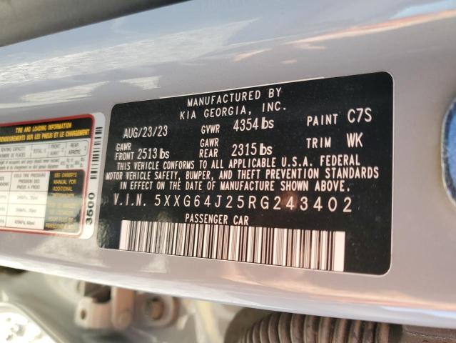 2024 KIA K5 GT LINE - 5XXG64J25RG243402