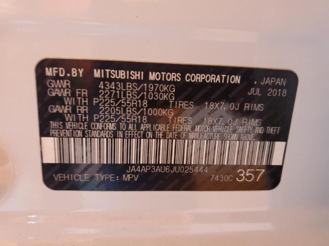 2018 MITSUBISHI OUTLANDER SPORT ES - JA4AP3AU6JU025444