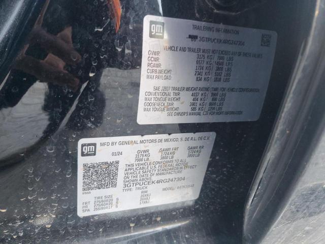 2024 GMC SIERRA K15 3GTPUCEK4RG247304