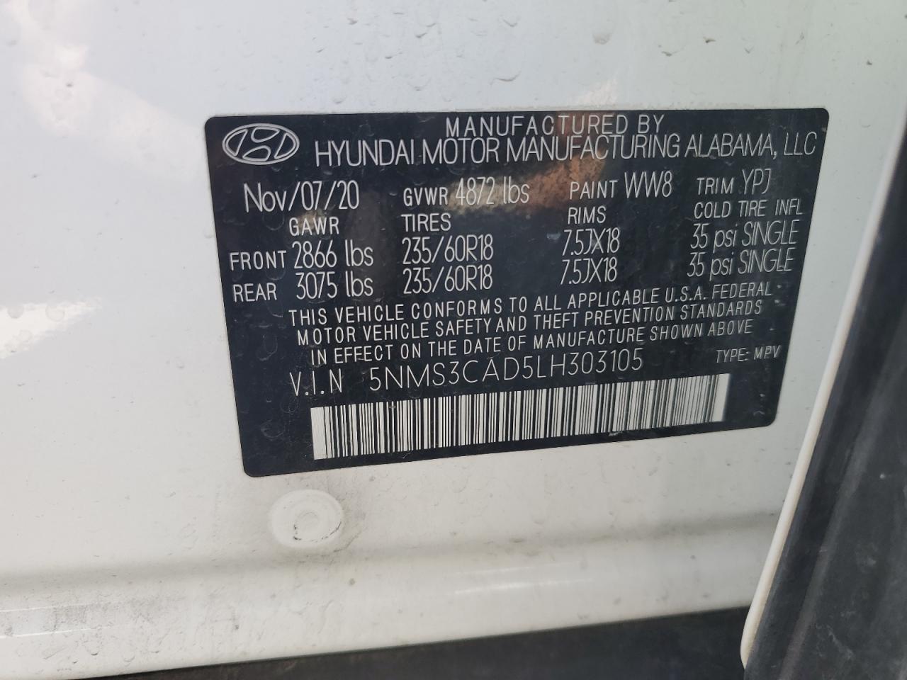 HYUNDAI SANTA FE SEL