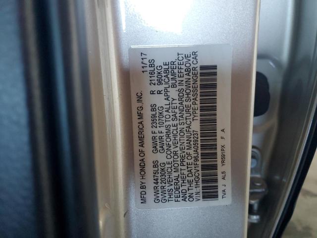 2018 HONDA ACCORD TOU - 1HGCV1F96JA059237