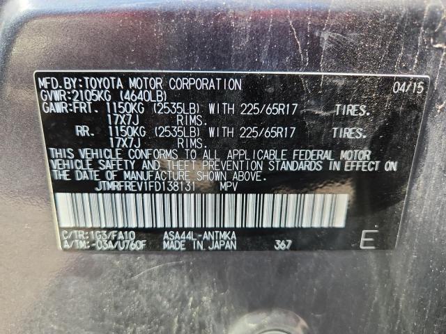 2015 TOYOTA RAV4 XLE - JTMRFREV1FD138131